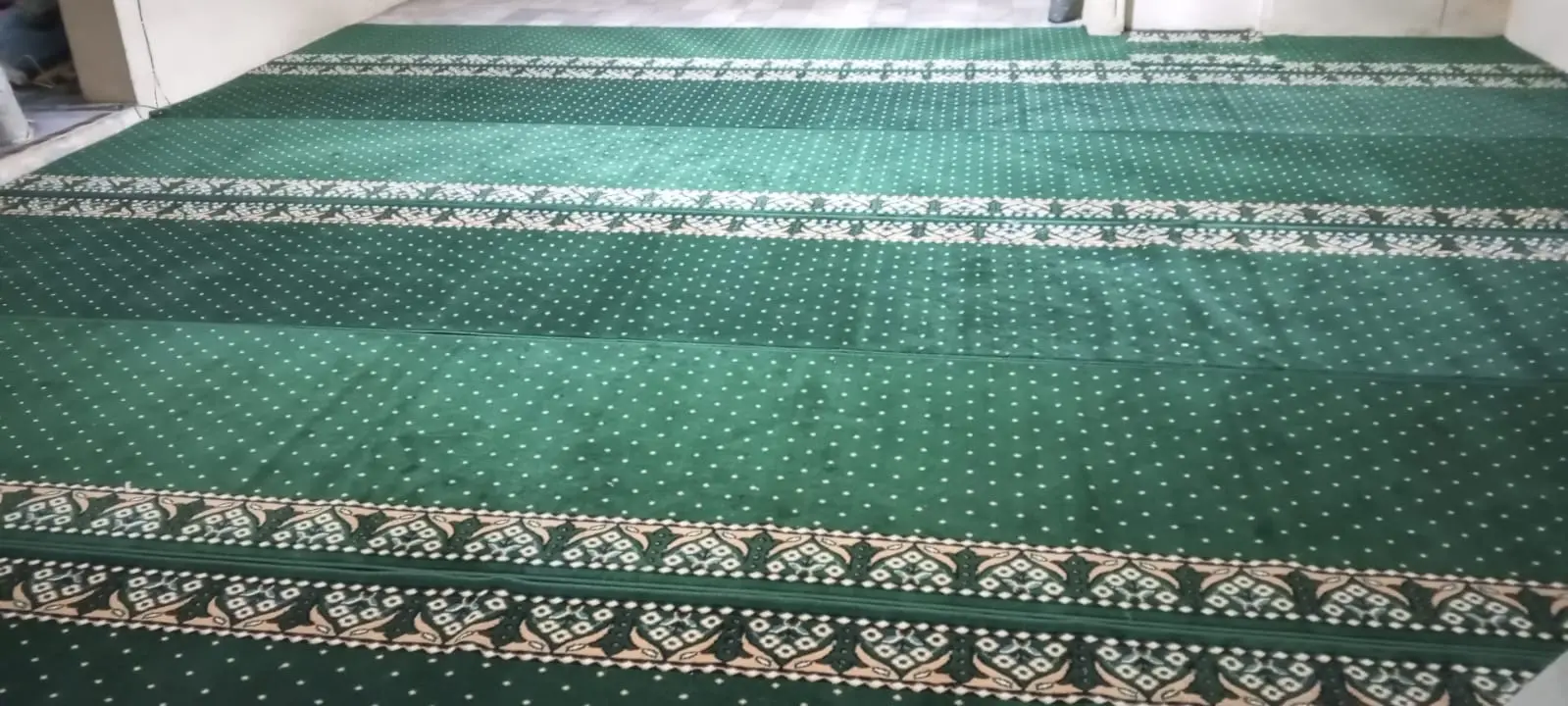 Galeri Pemasangan Karpet Masjid Alhadi