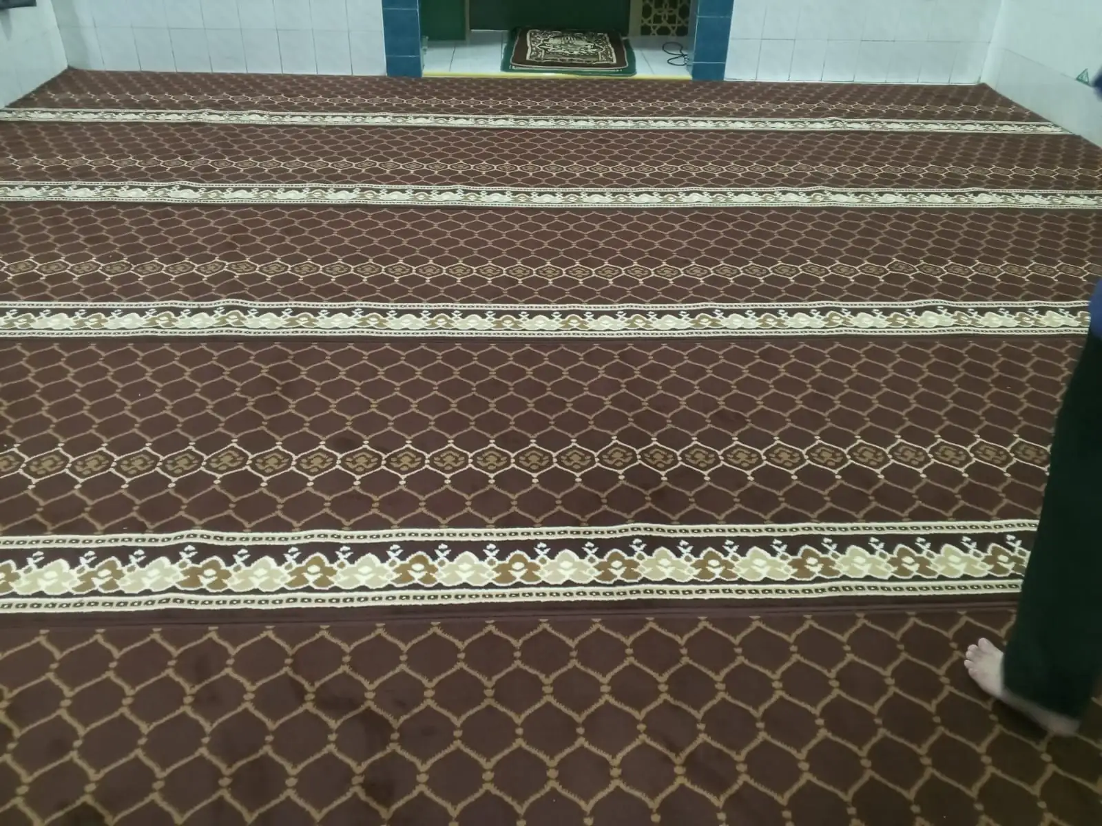 Galeri Pemasangan Karpet Masjid Alhadi