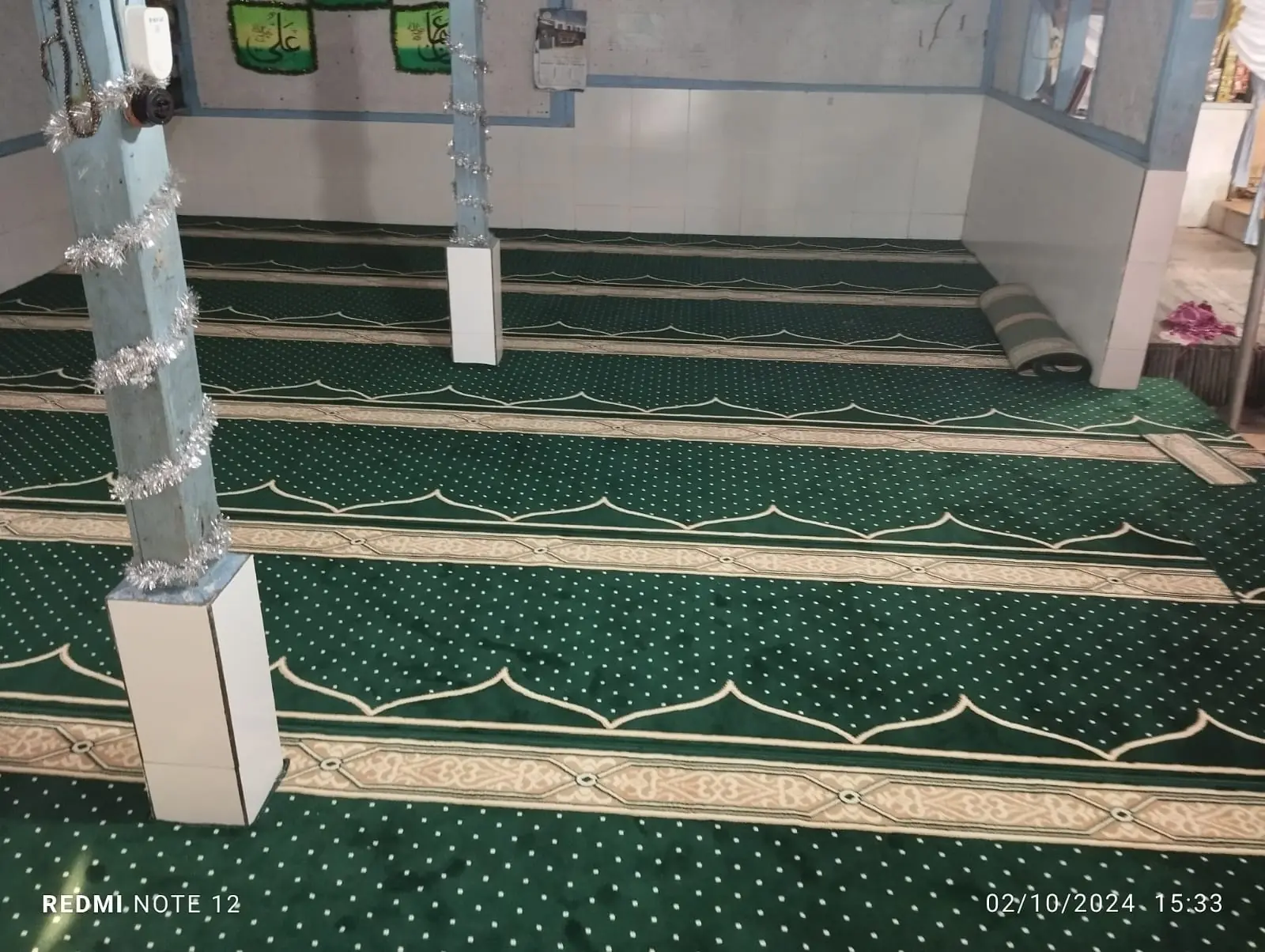 Galeri Pemasangan Karpet Masjid Alhadi